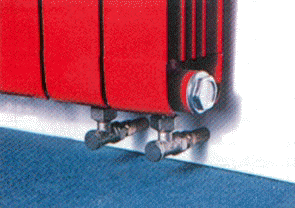 Hliníkový radiátor ARMAT Plus - přívod ze stěny